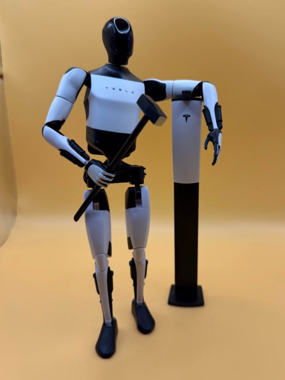 Tesla Optimus Bot Action Figure